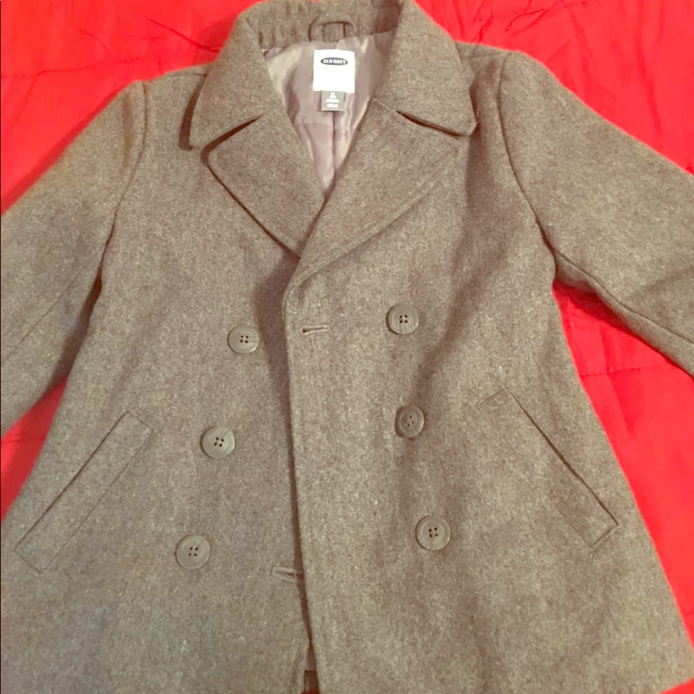 Boys Old Navy Pea coat Size 8